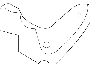 Bumper Cover Retainer - Mazda (TA01-50-2J0)