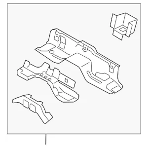 Front Cross-Member - Mazda (C235-53-900D)