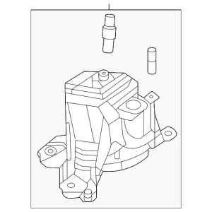 Engine Mount - Mazda (KR9P-39-050A)