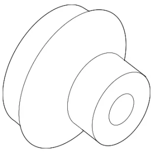 Axle Nut - Mazda (GJ21-33-042B)