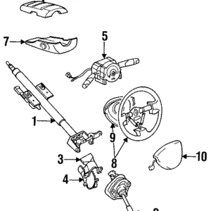 Headlamp Dimmer Switch - Mazda (HG30-66-120A)
