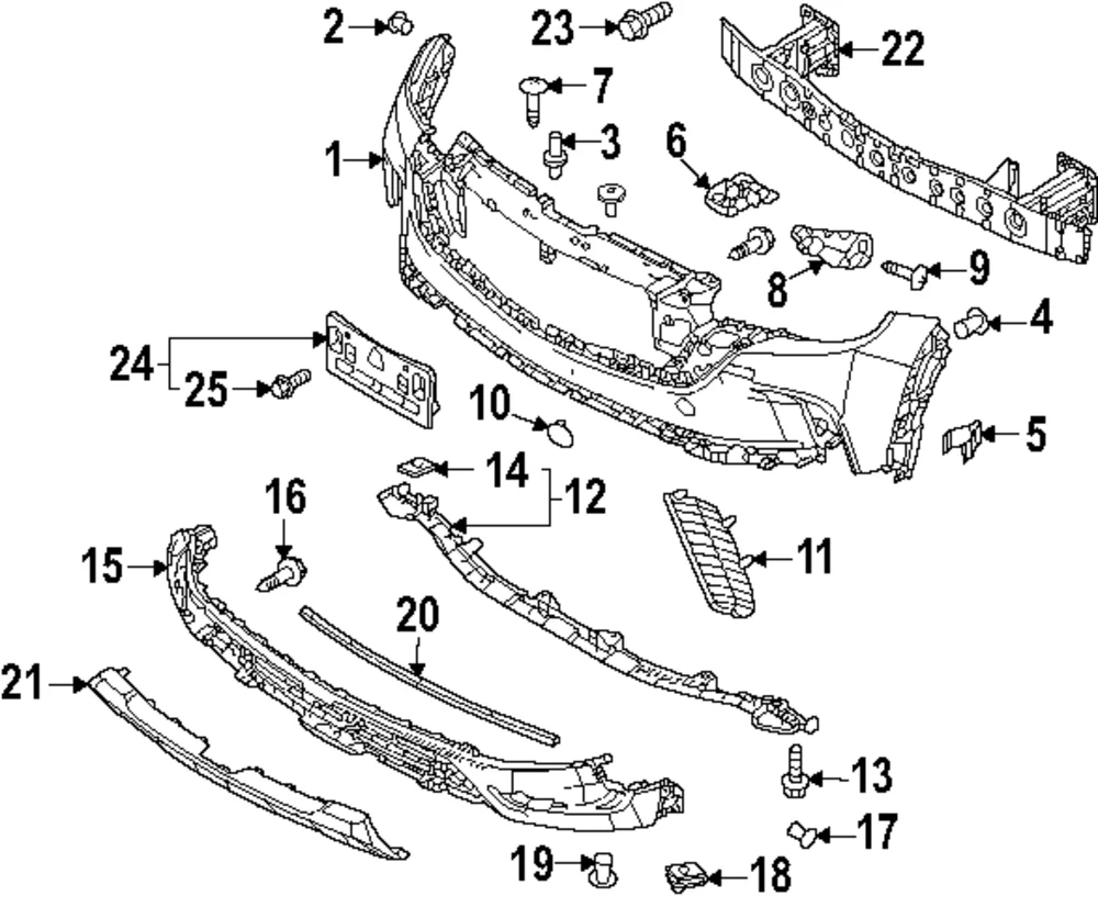 Bumper Cover - Mazda (VA40-50-031B-BB)