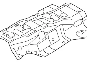 Rear Reinforced - Mazda (GS3L-54-610A)