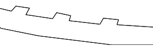 Bezel - Mazda (KB8A-50-C11E)