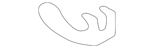 Release Cable Fastener - Mazda (LA01-56-631)