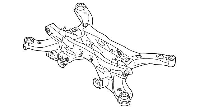 Cross-Member - Mazda (KB8B-28-80XE)
