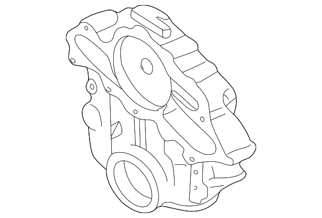 Timing Cover - Mazda (ZZM2-10-500)