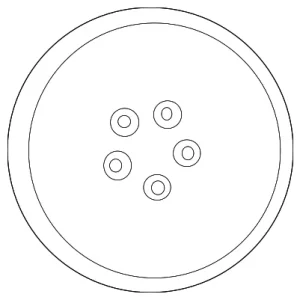 Wheel, Alloy - Mazda (9965-L2-6050)
