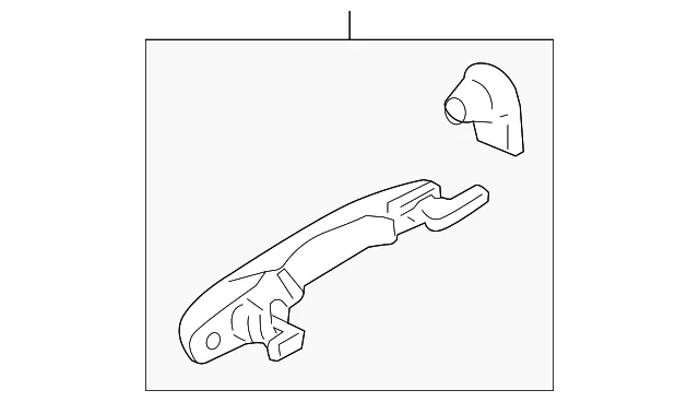Handle, Outside - Mazda (C243-73-410K-55)