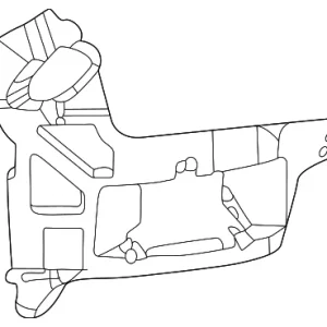 Mount Bracket - Mazda (DN4E-50-163B)