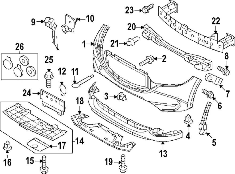 Lower Bracket - Mazda (KSD4-50-151)