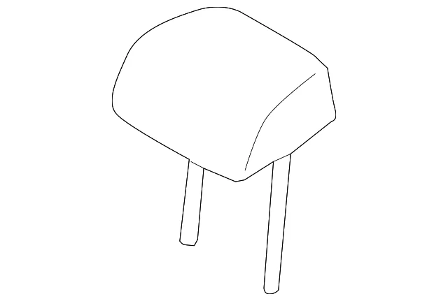 Headrest, Center - Mazda (TK81-88-290-15)