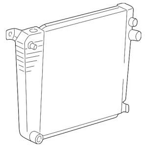 Radiator - Mazda (1F61-15-200A)