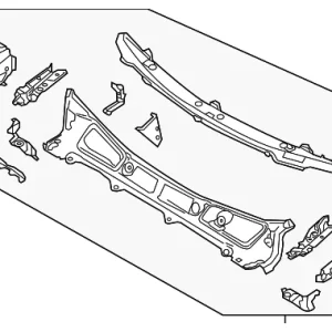Cowl Panel - Mazda (KD53-53-500C)