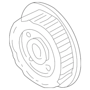 Camshaft Gear - Mazda (ZZP0-12-425)