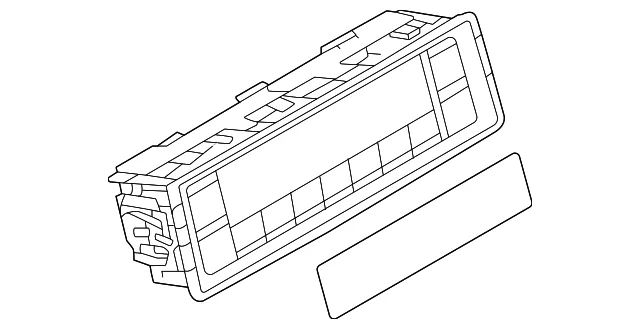Heater Control - Mazda (KMV6-61-32XB)