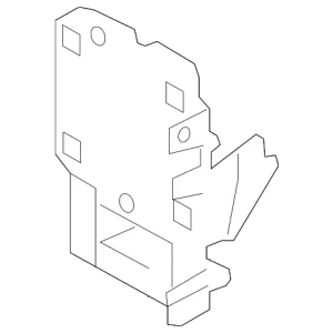 Bumper Bracket - Mazda (B45A-53-18XA)