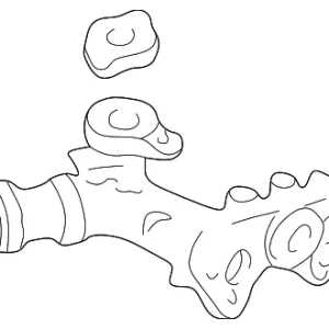 Thermostat Housing - Mazda (KLG4-15-17ZA)