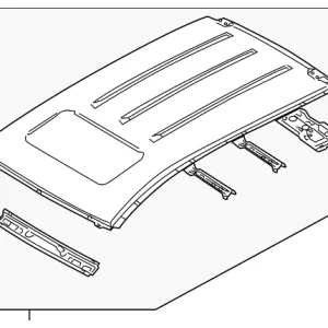 Roof Assembly - Mazda (C238-70-600)