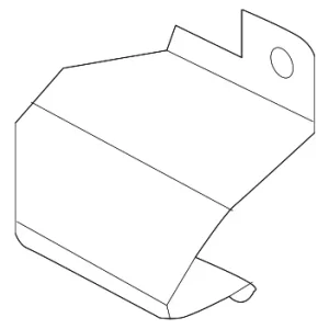Lock Support Hole Cover - Mazda (C513-56-078)