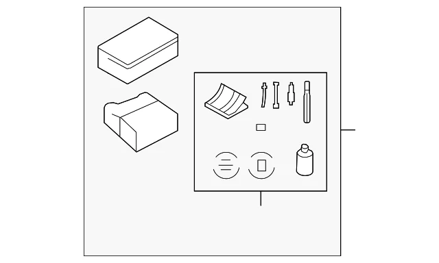 Repair Kit - Mazda (NE51-37-C00G)