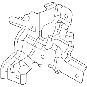 Engine Water Pump Bracket - Mazda (PX4J-15-74XA)