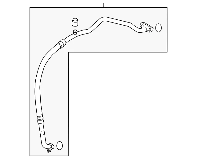 Suction Hose - Mazda (GHR1-61-462)
