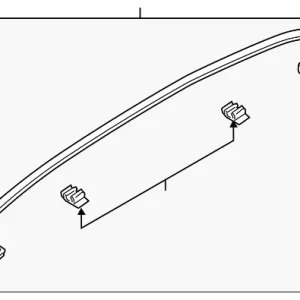 Roof Molding - Mazda (F152-50-9L0H-91)