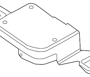 Amplifier Bracket - Mazda (BLF6-66-9B0B)