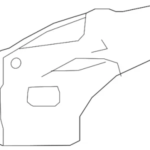 Rear Panel - Mazda (N243-70-481)