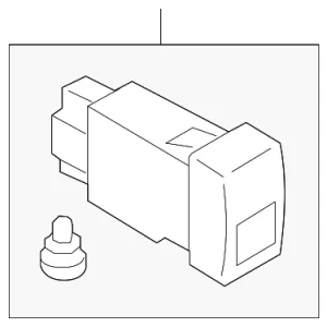 Adjust Switch - Mazda (C513-66-6F0)