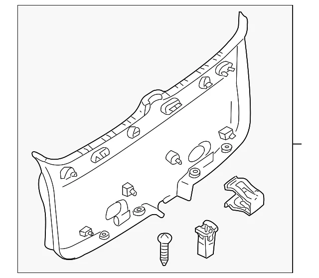 Trim Panel - Mazda (ZZCA-68-960-03)