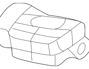 Bumper Cover Retainer - Mazda (DN4E-50-0T1)