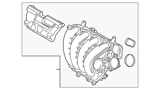 Intake Manifold - Mazda (PX04-13-100A)