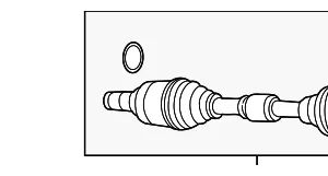 Axle Assembly - Mazda (FTH3-25-60X)