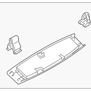 Upper Trim - Mazda (TK48-68-930-02)