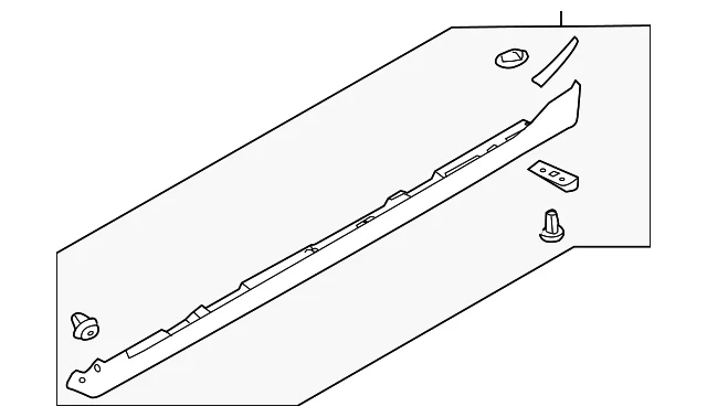 Rocker Molding - Mazda (BBN5-51-P50A-17)