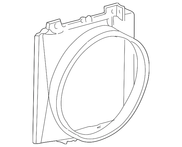 Fan Shroud - Mazda (ZZP0-15-210)