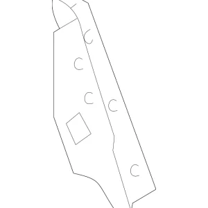 Splash Guard - Mazda (LC62-50-341D)