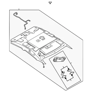Headliner - Mazda (GP9A-68-030L-77)