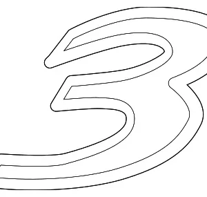 Nameplate - Mazda (BN8V-51-721A)