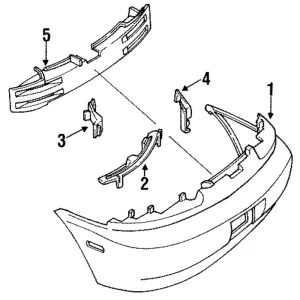 Bumper Cover - Mazda (EA01-50-221C-BB)