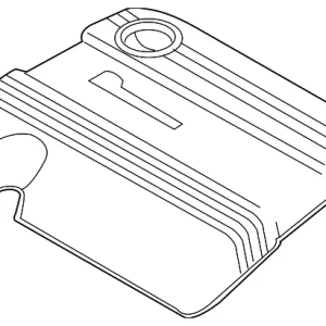 Engine Cover - Mazda (ZZCA-10-2F1)
