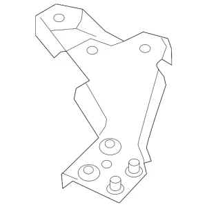 Rear Bracket - Mazda (N243-34-62XA)