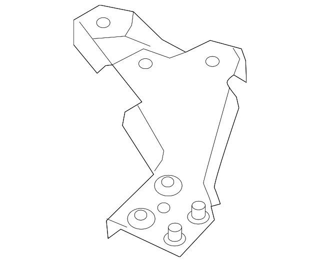 Rear Bracket - Mazda (N243-34-62YA)