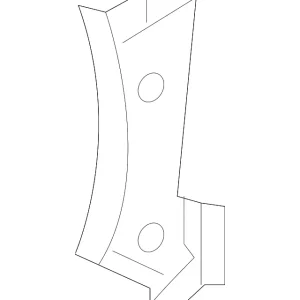 Lower Plate - Mazda (C235-70-481A)