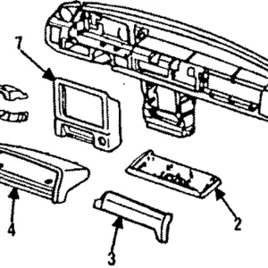 Column Cover - Mazda (GF15-60-230-09)