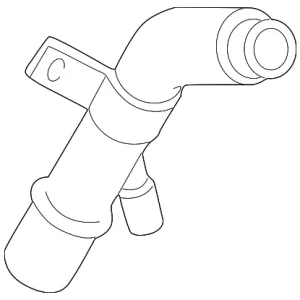Water Pipe - Mazda (ZZP0-15-180A)