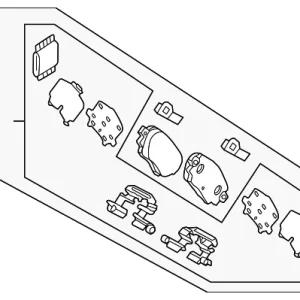 Brake Pads Rear - Mazda (GHY9-26-48ZD)