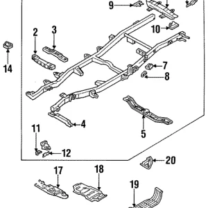 Hanger - Mazda (UC86-38-180)